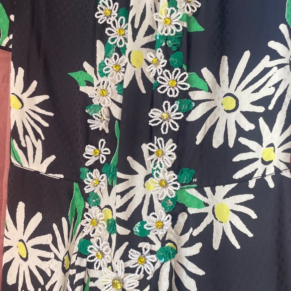 Marc Jacobs Daisy Print Asymmetrical Dress – Size 00 - Picture 5 of 6